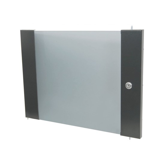 Adastra 952.588UK Lockable Toughened Glass Door 12U