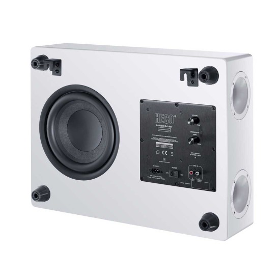 HECO Ambient 88 F Επιτοίχιο Ενεργό Subwoofer 8" 125W RMS White (Τεμάχιο)