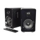 AvLink ABS35BLK Ενεργά Bluetooth Ηχεία Βιβλιοθήκης 3.5" 15W RMS Μαύρα με USB, MicroSD (Ζεύγος)