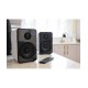 AvLink ABS35WHT Ενεργά Bluetooth Ηχεία Βιβλιοθήκης 3.5" 15W RMS Λευκά με USB, MicroSD (Ζεύγος)