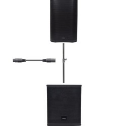 Citronic ACTIVE-CUBA-15 Πακέτο Ενεργών Ηχείων 15'' με Ξύλινη MDF Καμπίνα και Subwoofer 18'' (Σετ) Citronic ACTIVE-CUBA-15 Πακέτο Ενεργών Ηχείων 15'' με Ξύλινη MDF Καμπίνα και Subwoofer 18'' (Σετ)