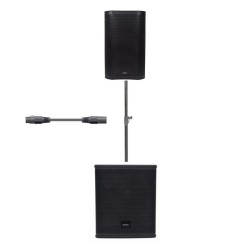 Citronic CB810A Πακέτο Ενεργών Ηχείων 8'' με Ξύλινη MDF Καμπίνα και Subwoofer 10'' (Σετ) Citronic CB810A Πακέτο Ενεργών Ηχείων 8'' με Ξύλινη MDF Καμπίνα και Subwoofer 10'' (Σετ)