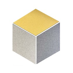 Audiodesigner Walltone Rhombus Set Grey/Yellow Ηχοαπορροφητικά Διακοσμητικά Πάνελ από Τσόχα 3mm