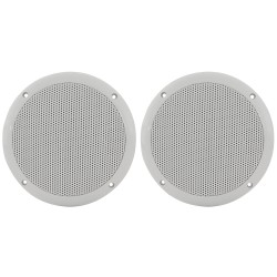 Adastra OD6W8 Χωνευτά Αδιάβροχα Ηχεία Οροφής 6.5'' 40W RMS Λευκά (Ζεύγος)