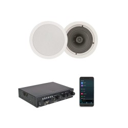 Adastra 2*CC6V+A200 Ενισχυτής με 2 Ηχεία Οροφής 6,5'' (Σετ)