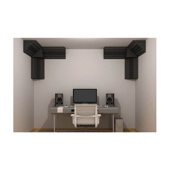 EQ Acoustics Project Corner Cubes Grey Ηχοαπορροφητικό Αφρού 30 x 30 x 30cm / 0,18 τ.μ. (2 Τεμάχια)