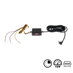 Ampire ACC2 Τροφοδοτικό για DASH CAM με MINI-USB (καθυστέρηση απενεργοποίησης) (Τεμάχιο) Ampire ACC2 Τροφοδοτικό για DASH CAM με MINI-USB (καθυστέρηση απενεργοποίησης) (Τεμάχιο)