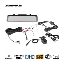 Ampire CPS090 Οθόνη Καθρέφτη smartphone 22,9 cm (9") με διπλή κάμερα ταμπλό AHD και λειτουργία RFK Ampire CPS090 Οθόνη Καθρέφτη smartphone 22,9 cm (9") με διπλή κάμερα ταμπλό AHD και λειτουργία RFK