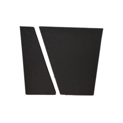 Audiodesigner Apart SQ Ηχοαπορροφητικά Υφασμάτινα Πάνελ 60 x 10cm και 60 x 50cm / 0,36 τ.μ. Black (2 Τεμάχια) Audiodesigner Apart SQ Ηχοαπορροφητικά Υφασμάτινα Πάνελ 60 x 10cm και 60 x 50cm / 0,36 τ.μ. Black (2 Τεμάχια)