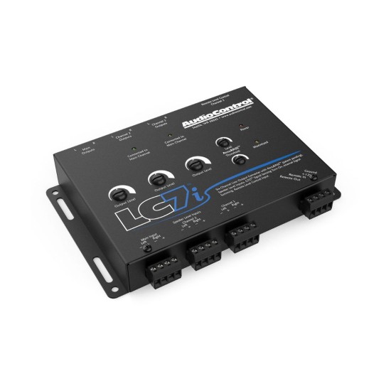 Audiocontrol LC7i 6 Channel Converter/AccuBASS BLACK