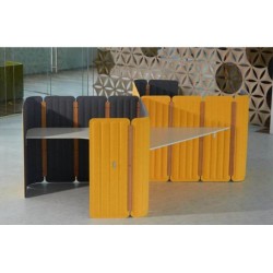 Audiodesigner PET Work Station Σετ Ηχοαπορροφητικό Πάνελ με Γραφείο 122x242cm (Τεμάχιο) Audiodesigner PET Work Station Σετ Ηχοαπορροφητικό Πάνελ με Γραφείο 122x242cm (Τεμάχιο)