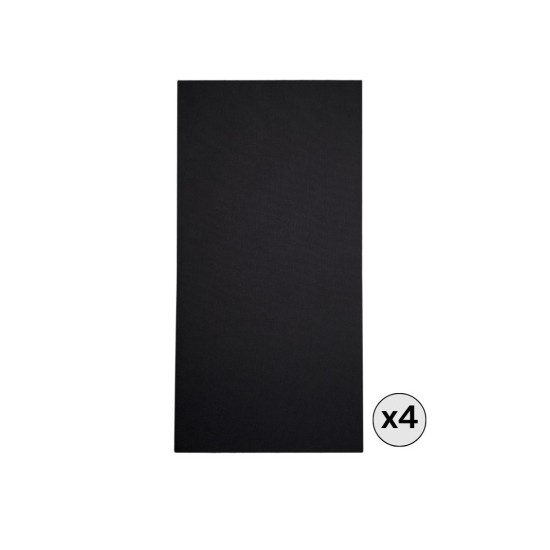 Audiodesigner Rect Ηχοαπορροφητικά Πάνελ 120x60x5cm / 2,88 τ.μ. Black (4 Τεμάχια)