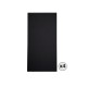 Audiodesigner Rect Ηχοαπορροφητικά Πάνελ 120x60x5cm / 2,88 τ.μ. Black (4 Τεμάχια)