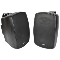 Adastra BH6-B Επιτοίχια Ηχεία Εσωτερικού / Εξωτερικού χώρου 6.5" 70W RMS Μαύρα (Ζεύγος)