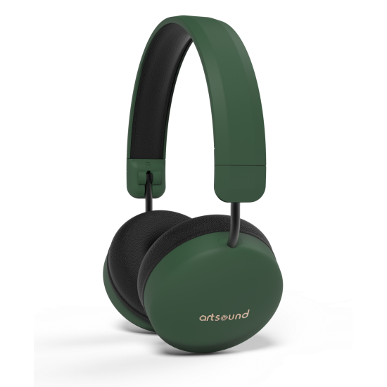 ArtSound BRAINWAVE05 Αδιάβροχα Ασύρματα On-Ear Ακουστικά Green (Τεμάχιο)