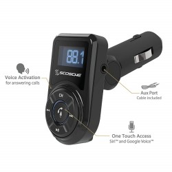 Scosche BTFM3 Bluetooth Handsfree Car Kit με Πομπό FM Scosche BTFM3 Bluetooth Handsfree Car Kit με Πομπό FM