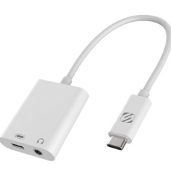 Scosche CAAPWT-SP Αντάπτορας Ήχου με Θύρα Φόρτισης USB-C Scosche CAAPWT-SP Αντάπτορας Ήχου με Θύρα Φόρτισης USB-C