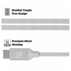 Scosche CAB4SG Καλώδιο Συσκευών USB-C 1.2m Space Grey (Τεμάχιο) Scosche CAB4SG Καλώδιο Συσκευών USB-C 1.2m Space Grey (Τεμάχιο)