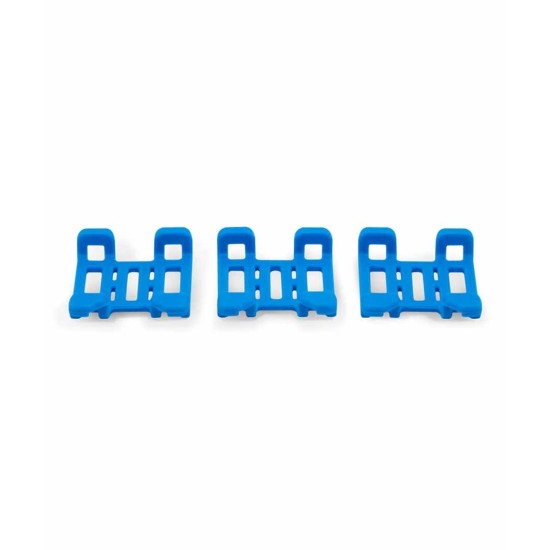 Tractive Ανταλλακτικά Rubber Clips για GPS DOG 4 και DOG LTE Blue (3 Τεμάχια)