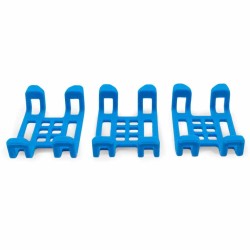Tractive Ανταλλακτίκα  Rubber XL Clips  για GPS DOG 4 και DOG LTE Blue (3 Τεμάχια)
