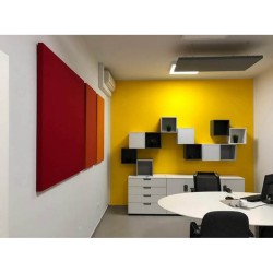 Audiodesigner RECT PANEL Black Ηχοαπορροφητικά πάνελ 120x60x5 cm / 2.88 τ.μ. (4 Τεμάχια)