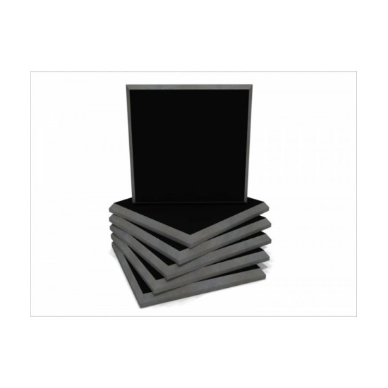 EQ Acoustics Colourpanel 60 Black Ηχοαπορροφητικό Πάνελ Αφρού 60 x 60 x 5cm / 2,16 τ.μ. (6 Τεμάχια)