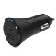Scosche CPDCA32-SP Dual-Port USB-C & USB-A Car Charger