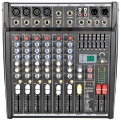 Citronic CSP-408 Αυτοενισχυόμενη Κονσόλα Μίξης Compact με DSP 2x200W RMS (Τεμάχιο) Citronic CSP-408 Αυτοενισχυόμενη Κονσόλα Μίξης Compact με DSP 2x200W RMS (Τεμάχιο)