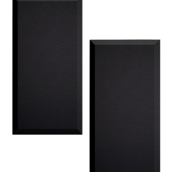Audiodesigner Curve Ηχοαπορροφητικά Πάνελ 128x68x5 cm / 1,74 τ.μ. Black (Ζεύγος) Audiodesigner Curve Ηχοαπορροφητικά Πάνελ 128x68x5 cm / 1,74 τ.μ. Black (Ζεύγος)
