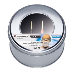 Oehlbach CRYSTAL WIRE T15 Καλώδιο Ηχείων 2 x 1.5 mm² με tube connector 10m (Τεμάχιο)