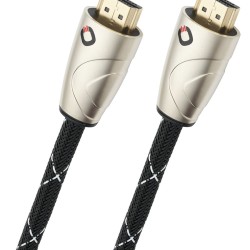 Oehlbach Easy Connect Steel HDMI με Ethernet 1.5m Black (Τεμάχιο)