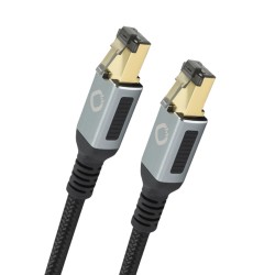 Oehlbach Stream Primus High End Streaming & Καλώδιο Δικτύου Cat 8.1 0.50m (Τεμάχιο)