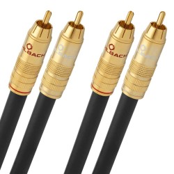 Oehlbach NF 214 Master Διπλό Καλώδιο RCA Ανθρακί 0.5m (Τεμάχιο) Oehlbach NF 214 Master Διπλό Καλώδιο RCA Ανθρακί 0.5m (Τεμάχιο)