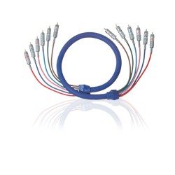 Oehlbach Blue Magic 5.1 FL Καλώδιο Ήχου Phono 6 x RCA 1.5m Blue (Τεμάχιο) Oehlbach Blue Magic 5.1 FL Καλώδιο Ήχου Phono 6 x RCA 1.5m Blue (Τεμάχιο)