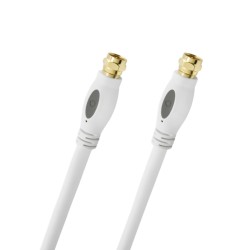 Oehlbach Transmission Plus S Καλώδιο Κεραίας ANTENNA F 5.10m White (Τεμάχιο)