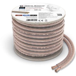 Oehlbach Speaker Wire SP-40 Καλώδιο Ηχείων 20m White (Τεμάχιο)