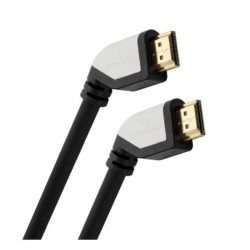 Oehlbach Shape Magic 4K Καλώδιο HDMI® με Γωνιακά Βύσματα 40°  1.7m Black (Τεμάχιο)