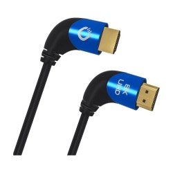 Oehlbach SHAPE MAGIC UHD 90 Καλώδιο Ultra High-Speed HDMI 2.1 1,5m Black (Τεμάχιο)