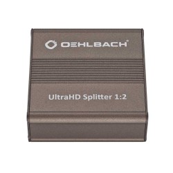 Oehlbach UltraHD Splitter 1:2 Διανομέας σήματος για HDMI® (Τεμάχιο)
