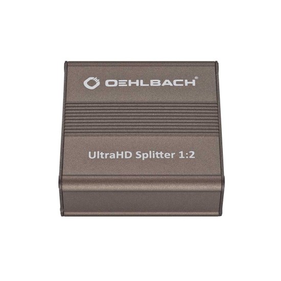 Oehlbach UltraHD Splitter 1:2 Διανομέας σήματος για HDMI® (Τεμάχιο)