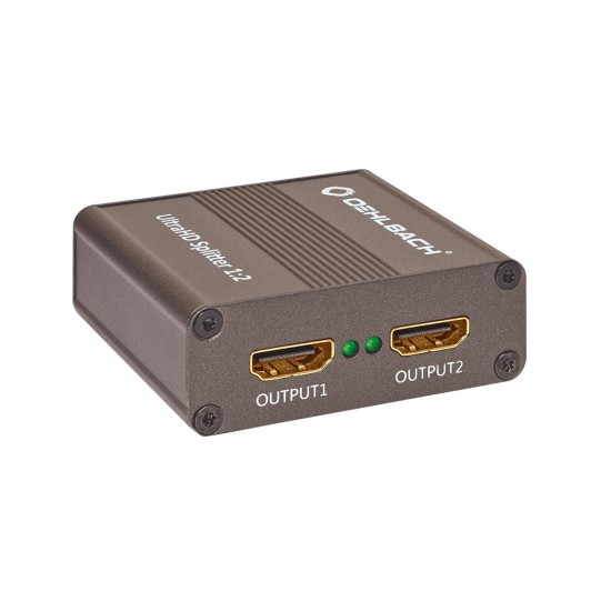 Oehlbach UltraHD Splitter 1:2 Διανομέας σήματος για HDMI® (Τεμάχιο)