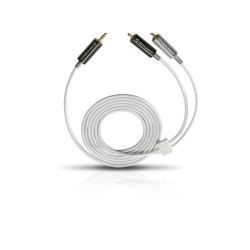 OEHLBACH MP3! Καλώδιο Y Mobile audio 3.5mm jack - 2xRCA phono 2m White (Τεμάχιο) OEHLBACH MP3! Καλώδιο Y Mobile audio 3.5mm jack - 2xRCA phono 2m White (Τεμάχιο)