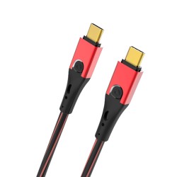 Oehlbach USB Evolution CC Καλώδιο USB Type C - Type C  0.50m Red (Τεμάχιο)