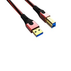 Oehlbach USB Evolution B3 Καλώδιο USB 3.0 Type A - Type B 0.5m Red (Τεμάχιο)