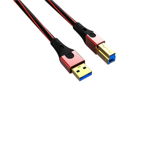 Oehlbach USB Evolution B3 Καλώδιο USB 3.0 Type A - Type B 0.5m Red (Τεμάχιο)