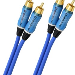 Oehlbach BEAT! Audio Διπλό RCA 1m Blue (Τεμάχιο) Oehlbach BEAT! Audio Διπλό RCA 1m Blue (Τεμάχιο)