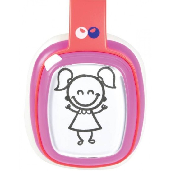 AvLink 100.811UK Doodle Παιδικά Ακουστικά Ροζ (Τεμάχιο)