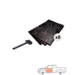 Silent Coat Πακέτο με 8 Αντικραδασμικά Φύλλα Αυτοκινήτου και Roller για 2 πόρτες (Σετ) Silent Coat Πακέτο με 8 Αντικραδασμικά Φύλλα Αυτοκινήτου και Roller για 2 πόρτες (Σετ)