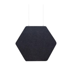 Audiodesigner ECOBAFFLE Hexagon Lato Ηχοαπορροφητικά Πάνελ Οροφής 35cm / 1.27 τ.μ. Μαύρο (4 Τεμάχια) Audiodesigner ECOBAFFLE Hexagon Lato Ηχοαπορροφητικά Πάνελ Οροφής 35cm / 1.27 τ.μ. Μαύρο (4 Τεμάχια)