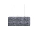 Audiodesigner ECOBAFFLE Rectangle Ηχοαπορροφητικά Πάνελ Οροφής 60x120x4cm / 2,88 τ.μ. Γκρι (4 Τεμάχια) Audiodesigner ECOBAFFLE Rectangle Ηχοαπορροφητικά Πάνελ Οροφής 60x120x4cm / 2,88 τ.μ. Γκρι (4 Τεμάχια)
